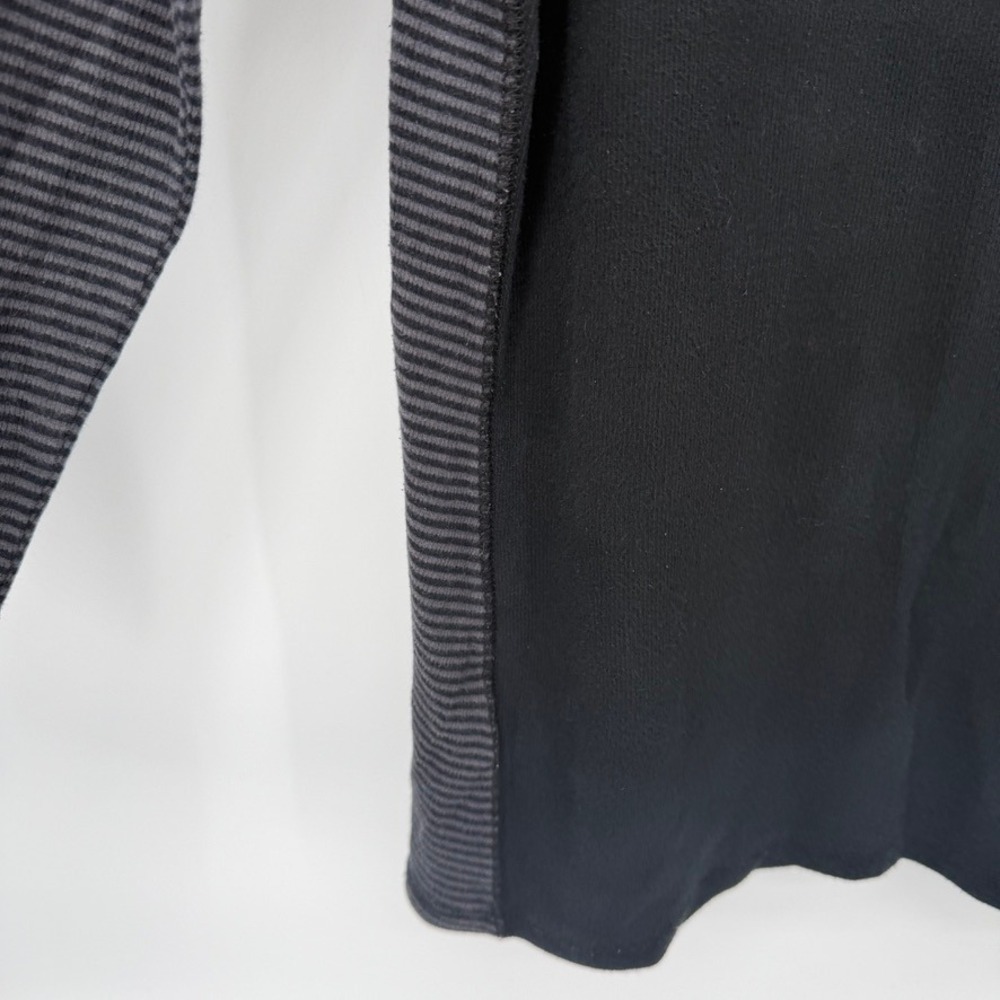 Eddie Bauer Ribbed Knit‎ Henley Top Striped Mixed Media Long Sleeve Size XL - Picture 6 of 10